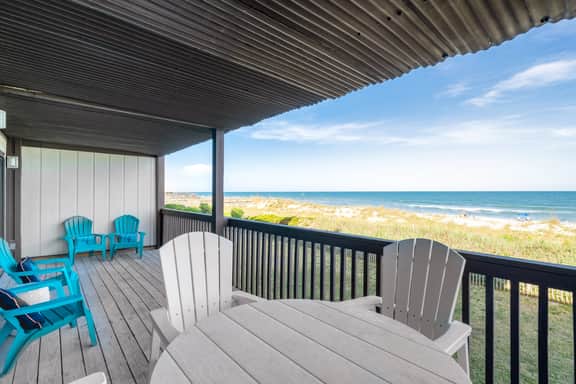 BIG DECK! Tiki Bar! Oceanfront Pool! Elevator!